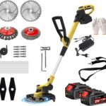 Rasentrimmer mit Akku für Makita, Akku Rasentrimmer und Unkrautbürste