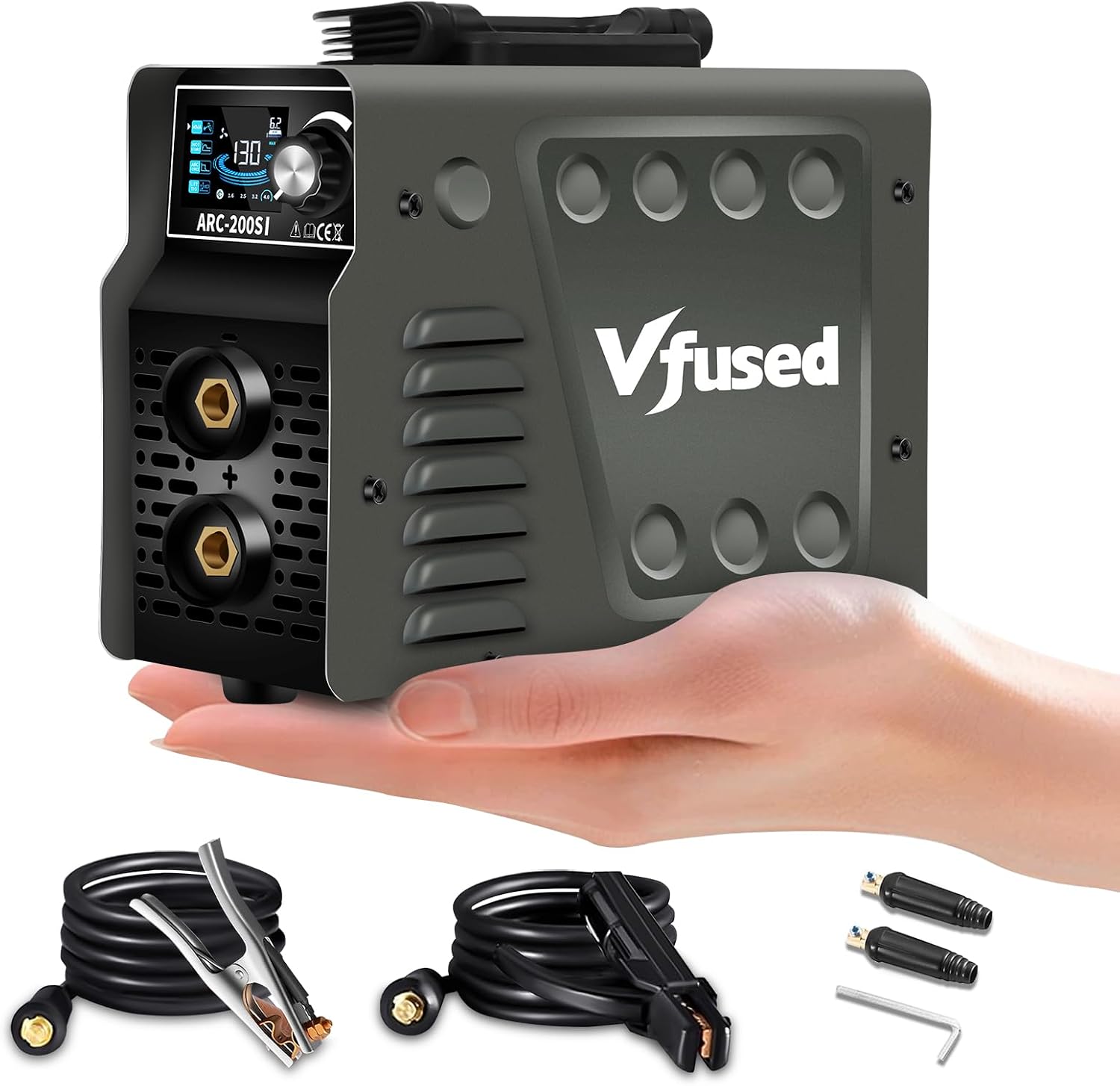 Elektrodenschweißgerät 130A 2.2kg, IGBT Heißstart Lift-TIG 1 Elektrodenschweißgerät 130A 2.2kg, IGBT Heißstart Lift-TIG