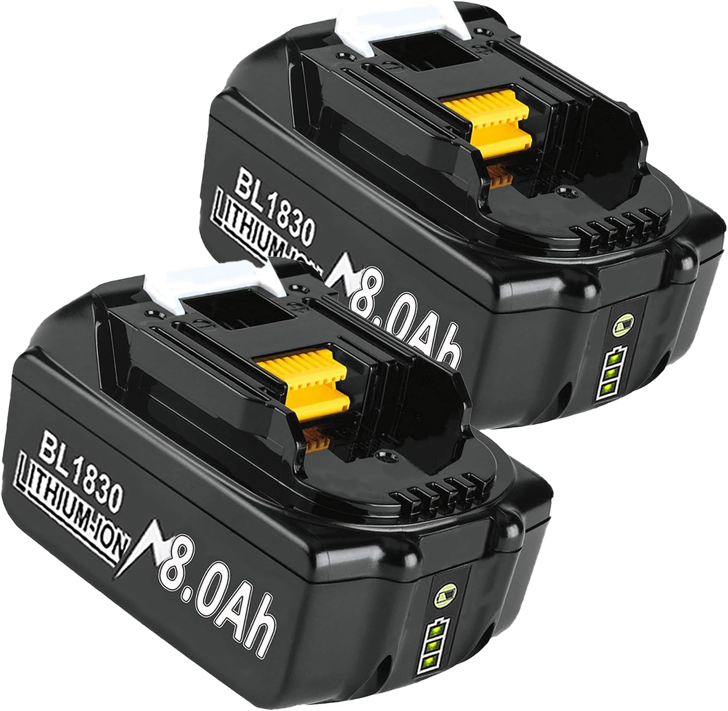 4X 18V 8000mAh Ersatzakku + 6A DC18RD Dual Port Ladegerät Kompatibel mit Ma-Kita 14.4V-18V BL1830 BL1850 BL1860 BL1840 etc Werkzeugakku und DC18RD DC18RC DC18SF DC18RA DC18RF Ladegerät 3 4X 18V 8000mAh Ersatzakku + 6A DC18RD Dual Port Ladegerät Kompatibel mit Ma-Kita 14.4V-18V BL1830 BL1850 BL1860 BL1840 etc Werkzeugakku und DC18RD DC18RC DC18SF DC18RA DC18RF Ladegerät – Bild 3