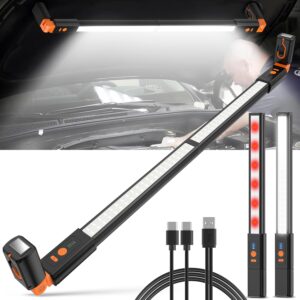 daphomeu LED Motorhaubenleuchte Wiederaufladbar, Abnehmbare Arbeitsleuchte