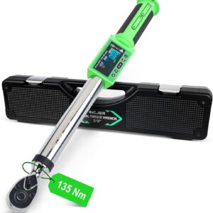 Digitaler Drehmomentschlüssel 3/8 Zoll, 6.75-135 Nm