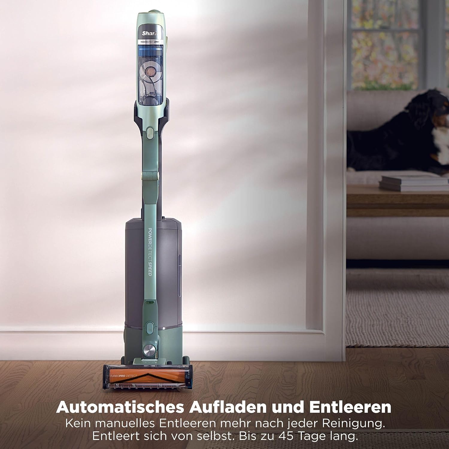 Shark Detect Speed Clean & Empty Pet Pro Akku-Staubsauger, Salbeigrau 3 Shark Detect Speed Clean & Empty Pet Pro Akku-Staubsauger, Salbeigrau – Bild 3