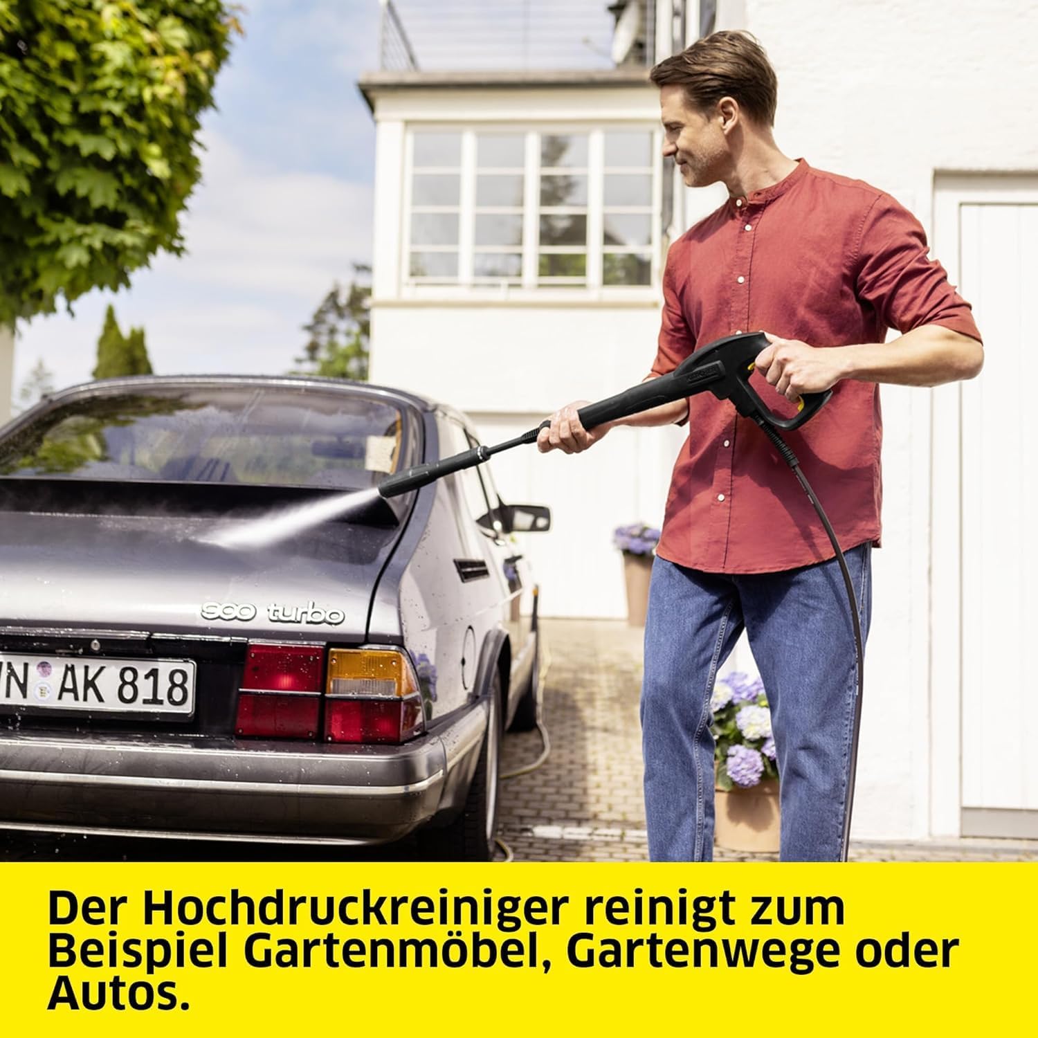 Kärcher Hochdruckreiniger K 4 FJ Home, Druck: max. 130 bar 2 Kärcher Hochdruckreiniger K 4 FJ Home, Druck: max. 130 bar – Bild 2