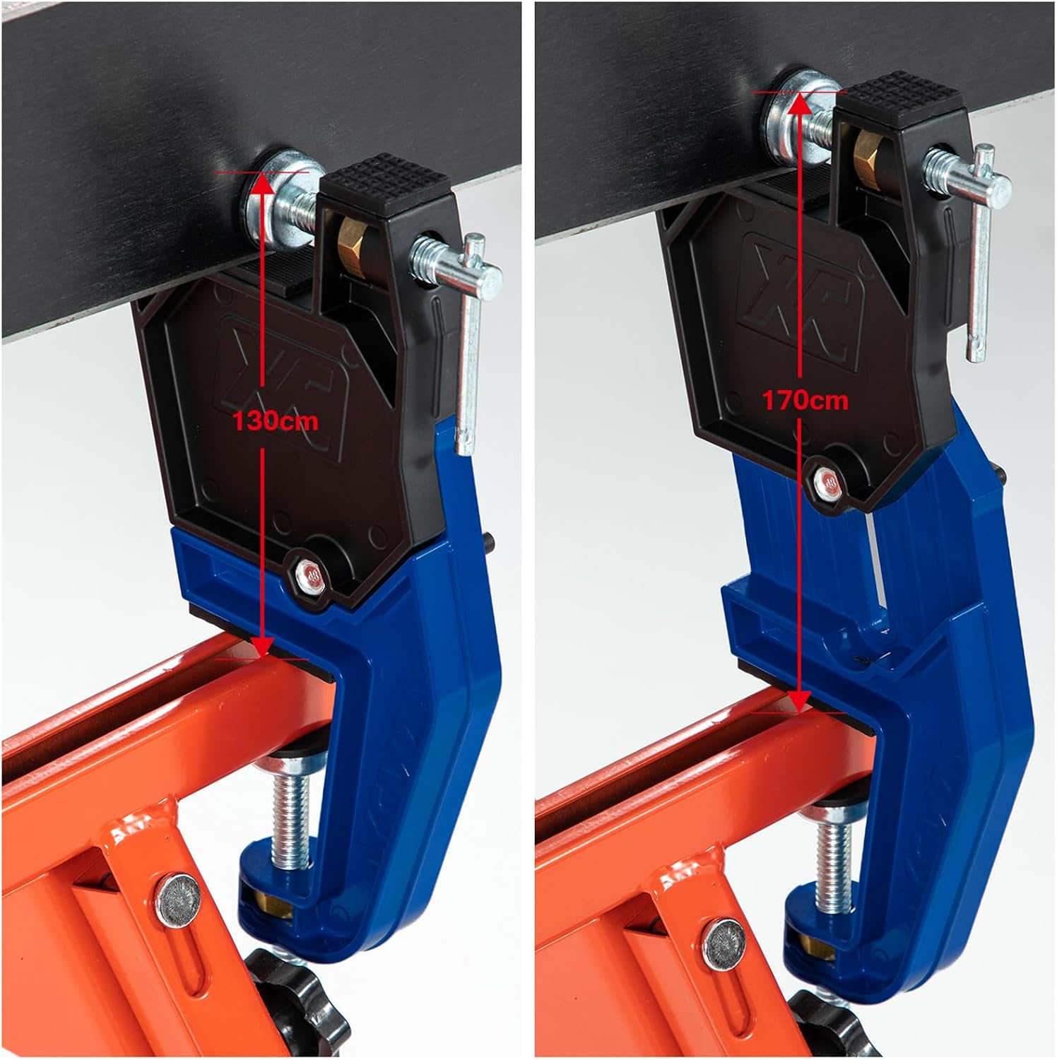 XCMAN Alpine Ski Vise Pro für Skistuning und Wachsen, verstellbarer Winkel und Höhe, langlebig und stabil, Backenöffnung bis zu 105 mm 4 XCMAN Alpine Ski Vise Pro für Skistuning und Wachsen, verstellbarer Winkel und Höhe, langlebig und stabil, Backenöffnung bis zu 105 mm – Bild 4