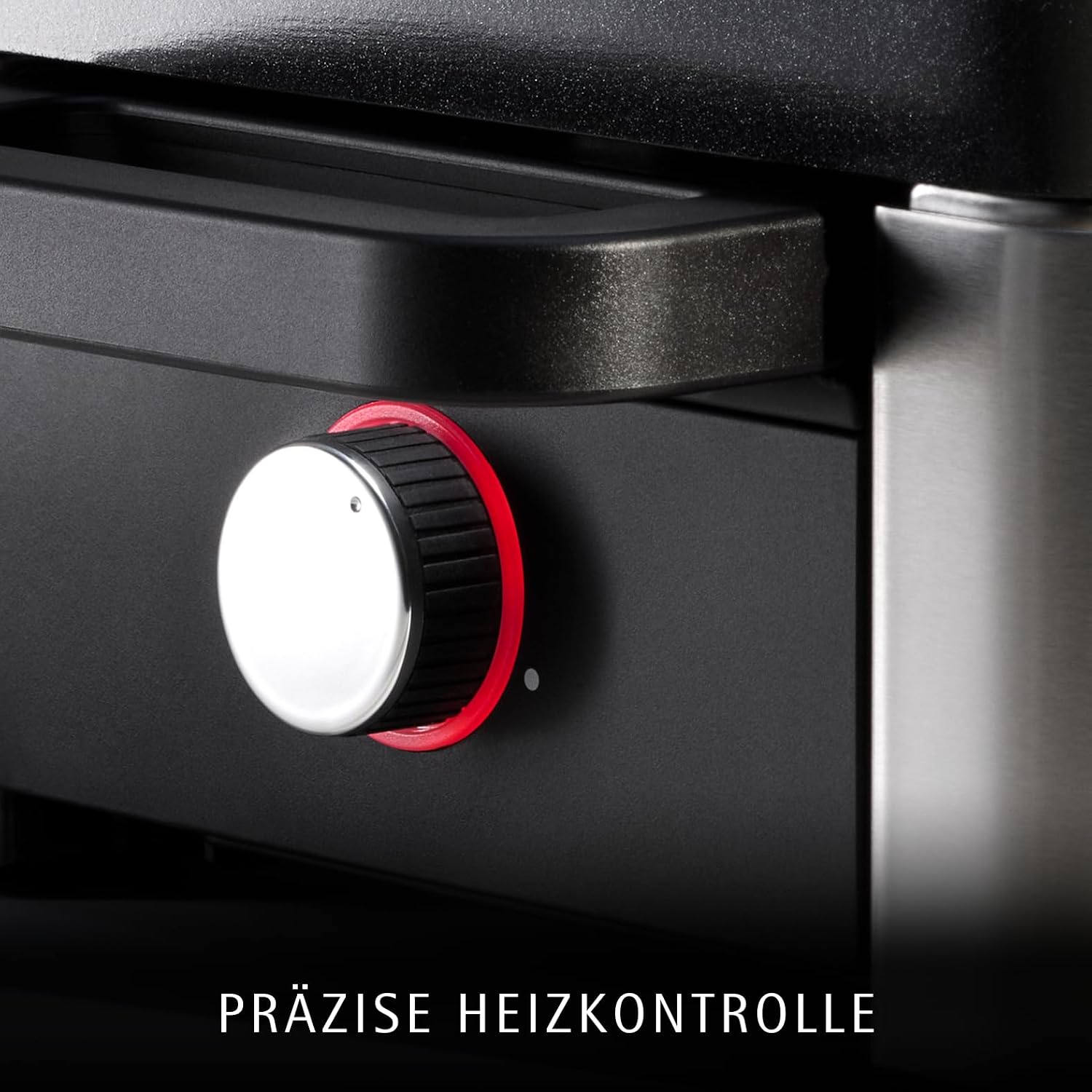WMF Lono Selection Raclette Grill 8 Personen – Hochwertiger Cromargan Edelstahl, 1500W Leistung, keramikbeschichtete Grillplatte, 8 Pfännchen und Spatel, Temperaturregelung und Ablage 4 WMF Lono Selection Raclette Grill 8 Personen – Hochwertiger Cromargan Edelstahl, 1500W Leistung, keramikbeschichtete Grillplatte, 8 Pfännchen und Spatel, Temperaturregelung und Ablage – Bild 4
