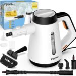 Fippesax Handdampfreiniger 1200W, 15s Schnellheizung, 400ml Tank, 9-teiliges Zubehör, chemikalienfrei