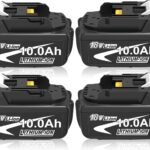 4X10000mAh Ersatzakku für Makita Akku 18V 10Ah