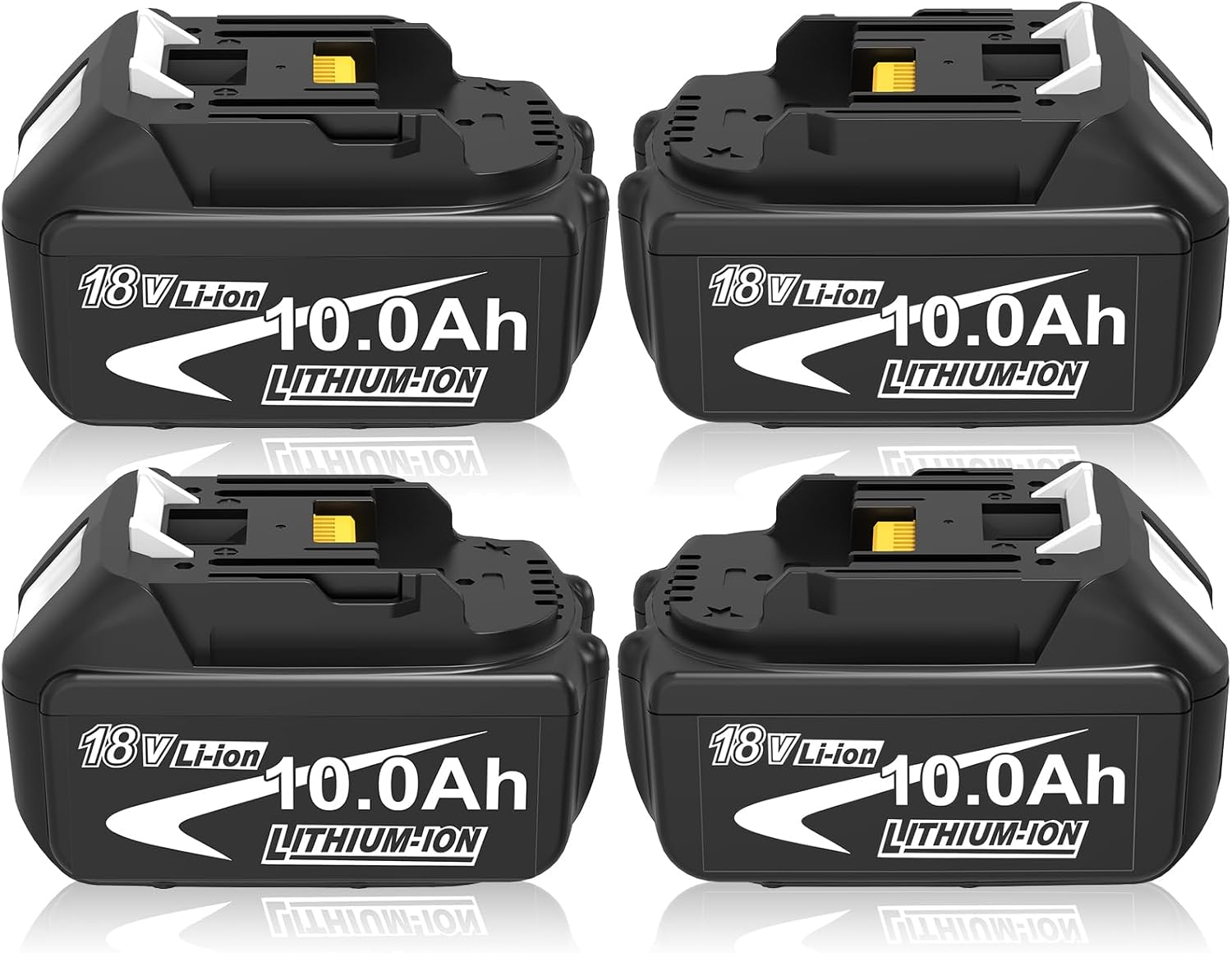 4X10000mAh Ersatzakku für Makita Akku 18V 10Ah