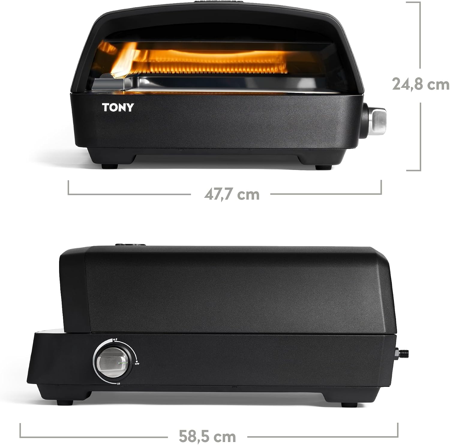 BURNHARD® Gas Pizzaofen, TONY, 450 °C 2 BURNHARD® Gas Pizzaofen, TONY, 450 °C – Bild 2
