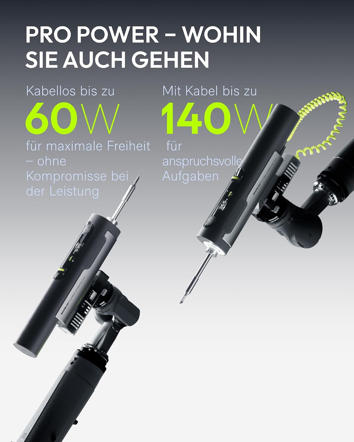 HOTO Lötkolben Set, USB-C Elektronik Lötkolben mit C245-KU-Messerspitze 2 HOTO Lötkolben Set, USB-C Elektronik Lötkolben mit C245-KU-Messerspitze – Bild 2