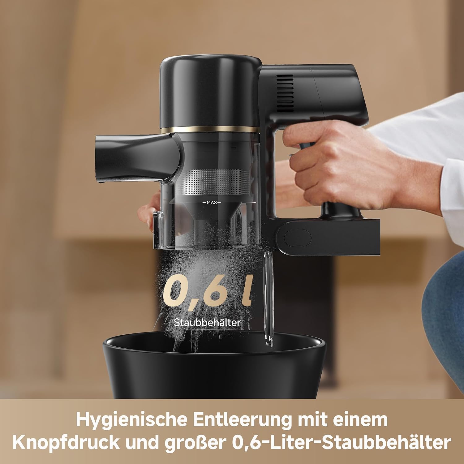 dreame R20 SE-A Akku-Staubsauger, 20 000Pa/150 AW Saugkraft, LED-Display 5 dreame R20 SE-A Akku-Staubsauger, 20 000Pa/150 AW Saugkraft, LED-Display – Bild 5