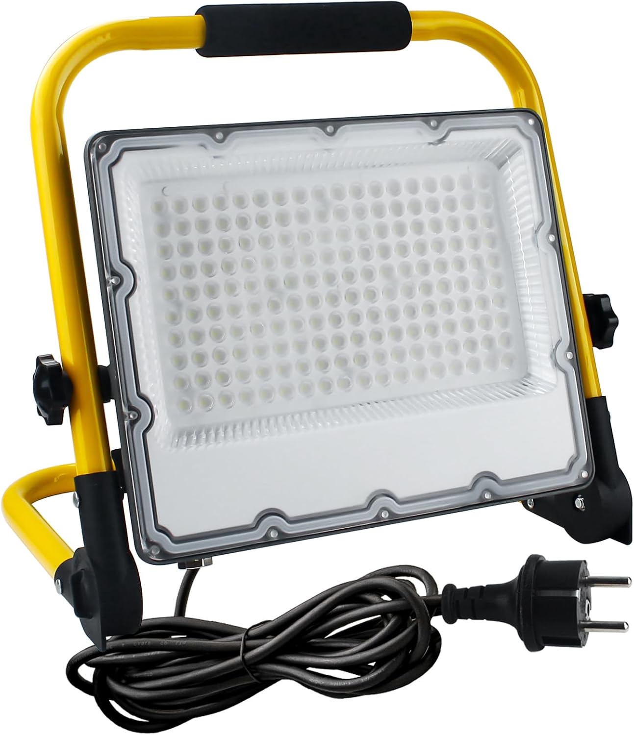 150W LED Baustrahler mit Stativ und 4m VDE Gummikabel, IP66, 6500K 1 150W LED Baustrahler mit Stativ und 4m VDE Gummikabel, IP66, 6500K