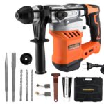 ValueMax Bohrhammer SDS-Plus 1600W, 6 Joule Abbruchhammer, Im Beton 32mm