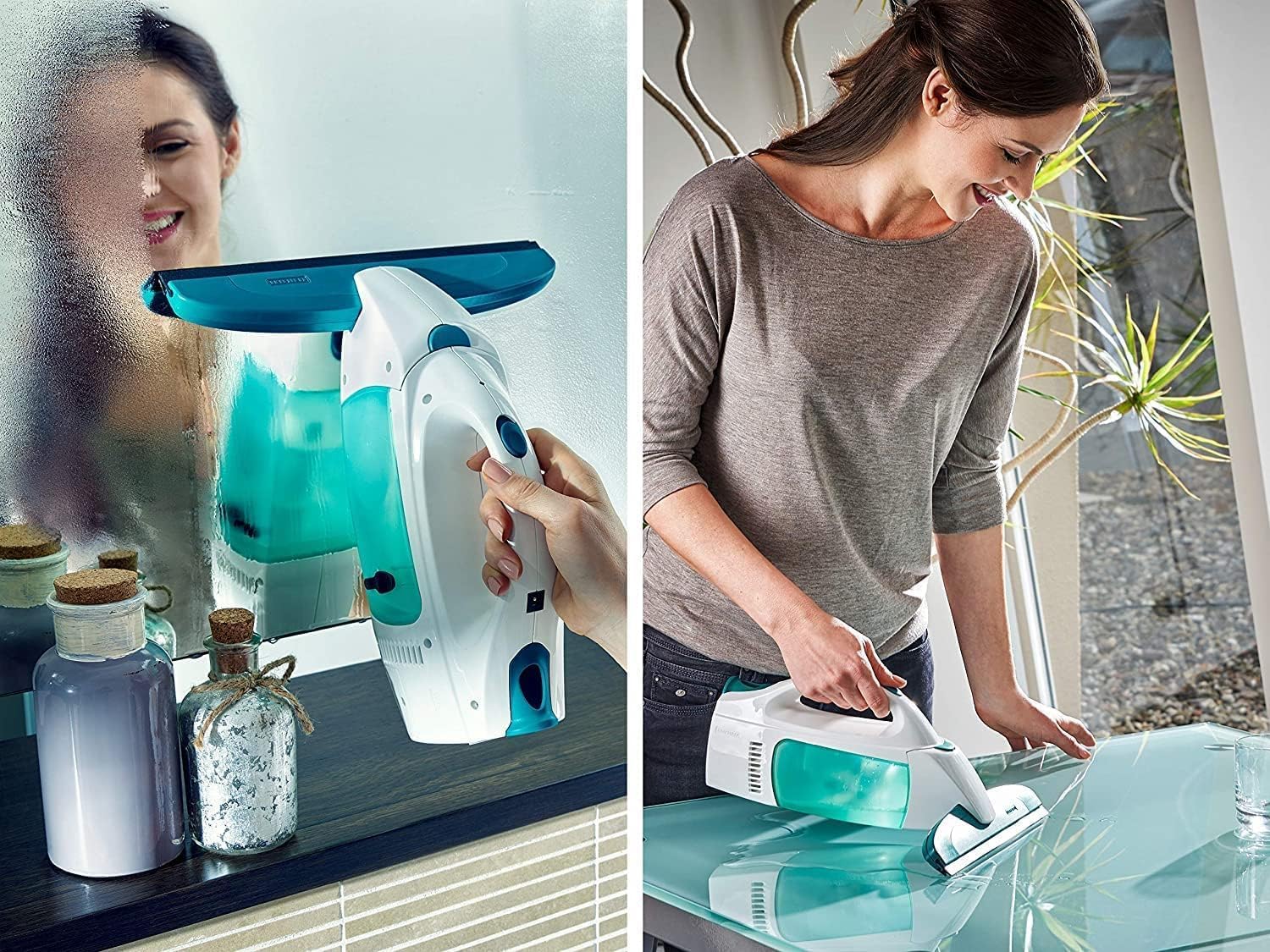 Leifheit Fenstersauger Set Dry&Clean mit Stiel/Einwascher, Fensterreiniger 4 Leifheit Fenstersauger Set Dry&Clean mit Stiel/Einwascher, Fensterreiniger – Bild 4