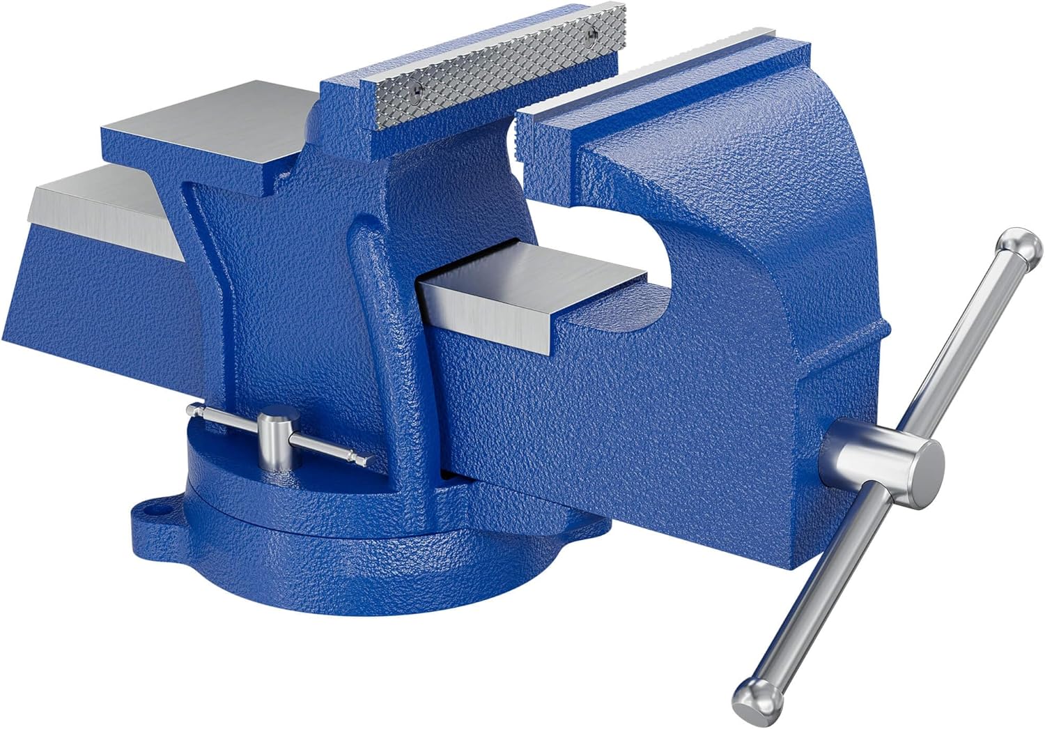 Wiltec Schraubstock Heavy Duty 125 mm Klemmbacke, Spannwerkzeug mit Amboss für schwere Beanspruchung für Werkbank 1 Wiltec Schraubstock Heavy Duty 125 mm Klemmbacke, Spannwerkzeug mit Amboss für schwere Beanspruchung für Werkbank