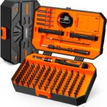 JOREST 115 in 1 Feinmechaniker Schraubendreher Set, Werkzeug Geschenk für Männer, Magnetisch Reparaturwerkzeug Set für PC, Laptop, iPhone, Macbook, PS5, Xbox, Switch, Brillen, Computer, Uhren, Brillen
