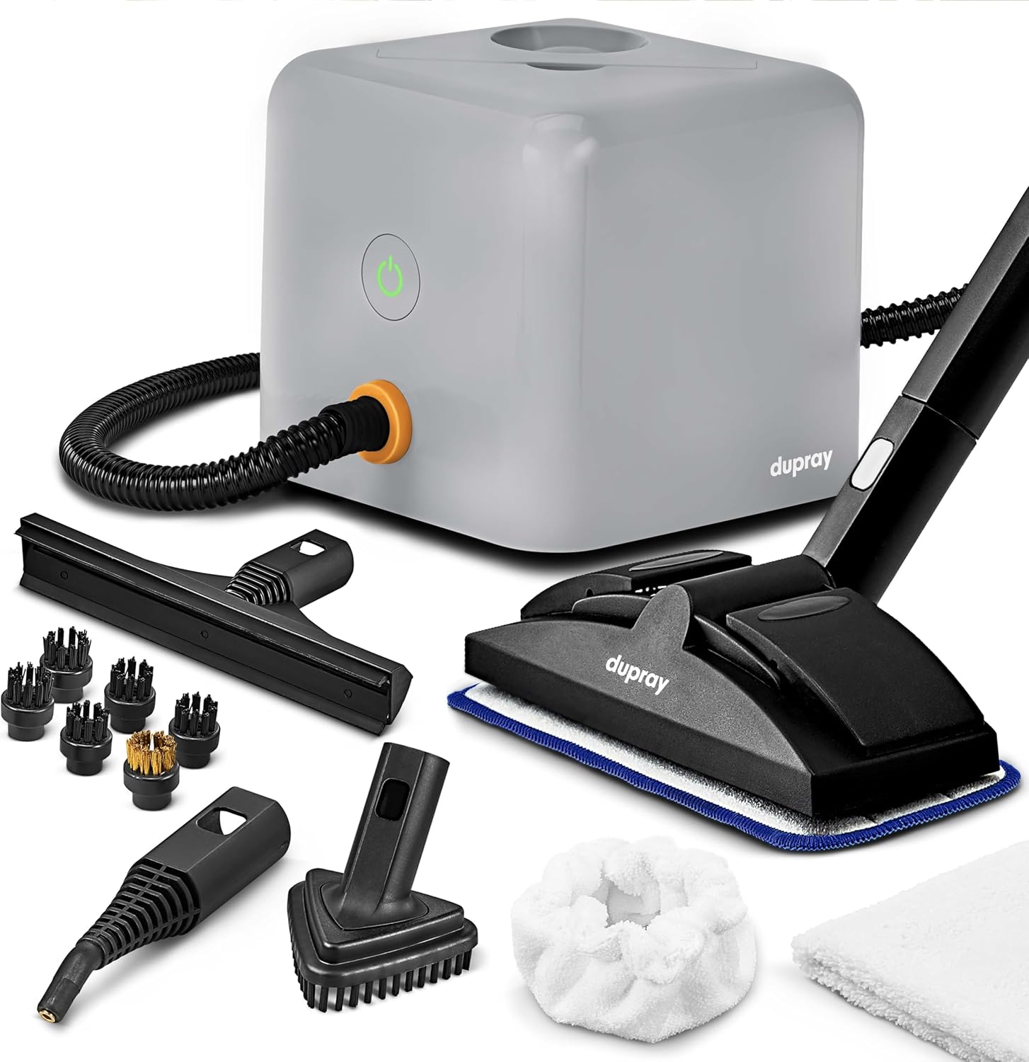 Dupray Neat Plus Dampfreiniger – Vielseitig, 17-teiliges zubehörset