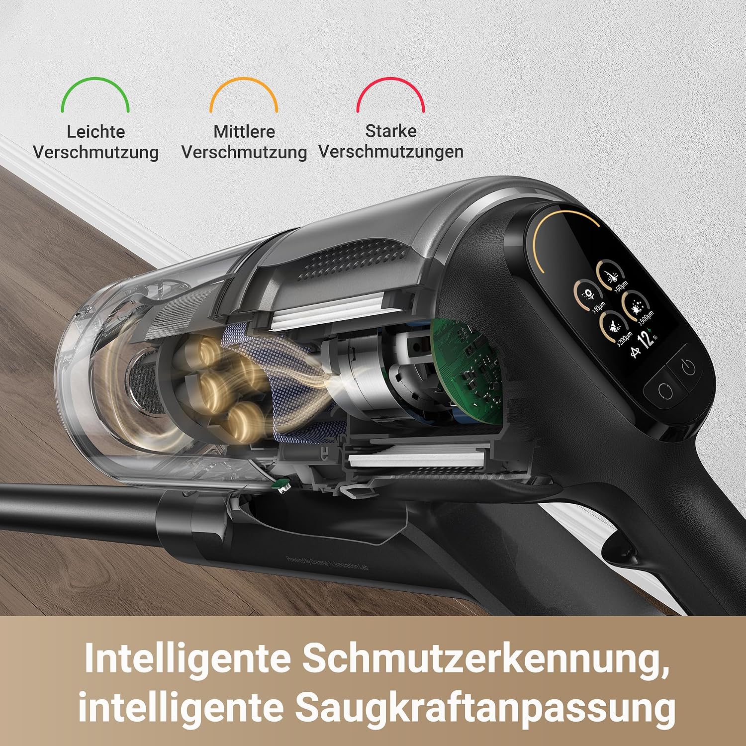 dreame Z30 Akku-Staubsauger, 28 000 Pa/310 AW, CelesTect™ LED-Beleuchtung 4 dreame Z30 Akku-Staubsauger, 28 000 Pa/310 AW, CelesTect™ LED-Beleuchtung – Bild 4