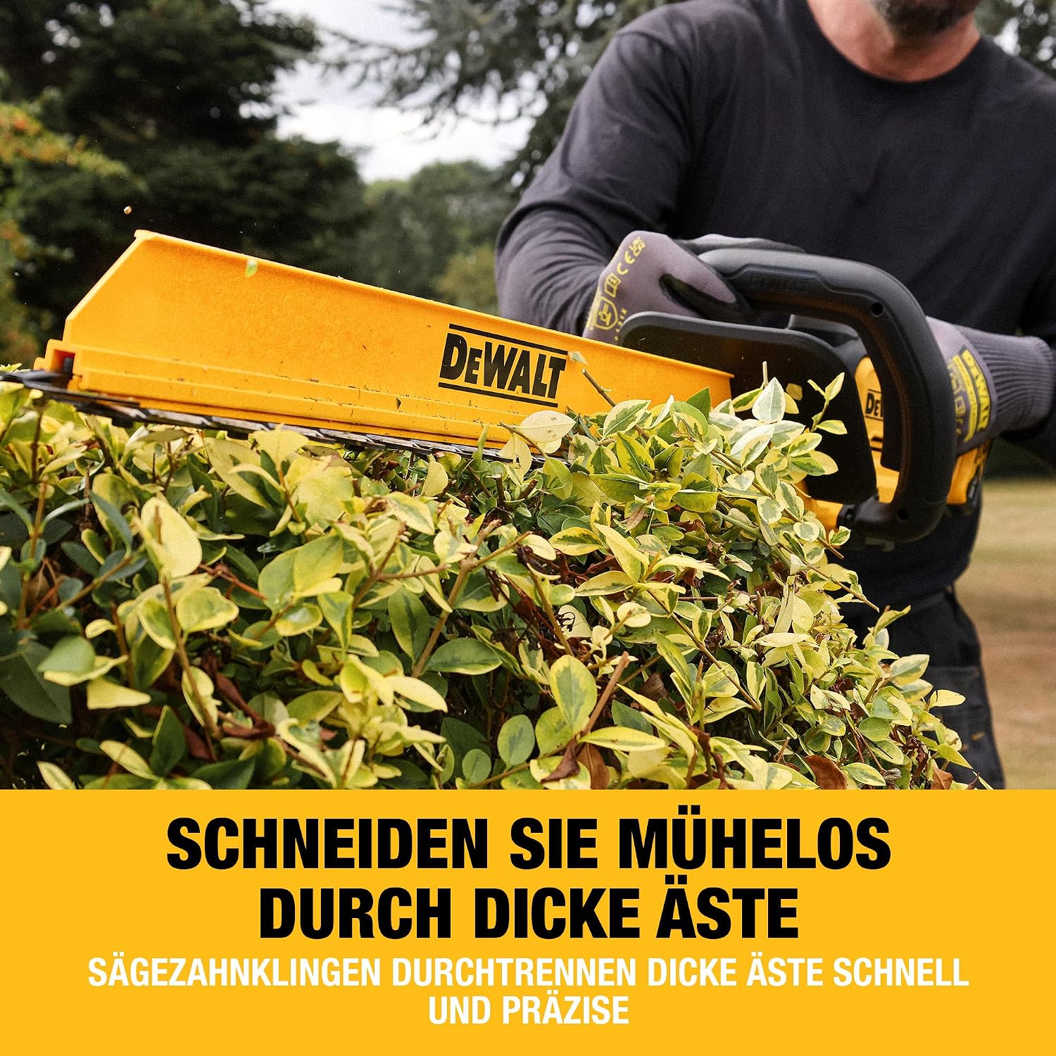 DEWALT 18V XR Bürstenlose Heckenschere, nur Gerät, DCMHT567N-XJ 2 DEWALT 18V XR Bürstenlose Heckenschere, nur Gerät, DCMHT567N-XJ – Bild 2