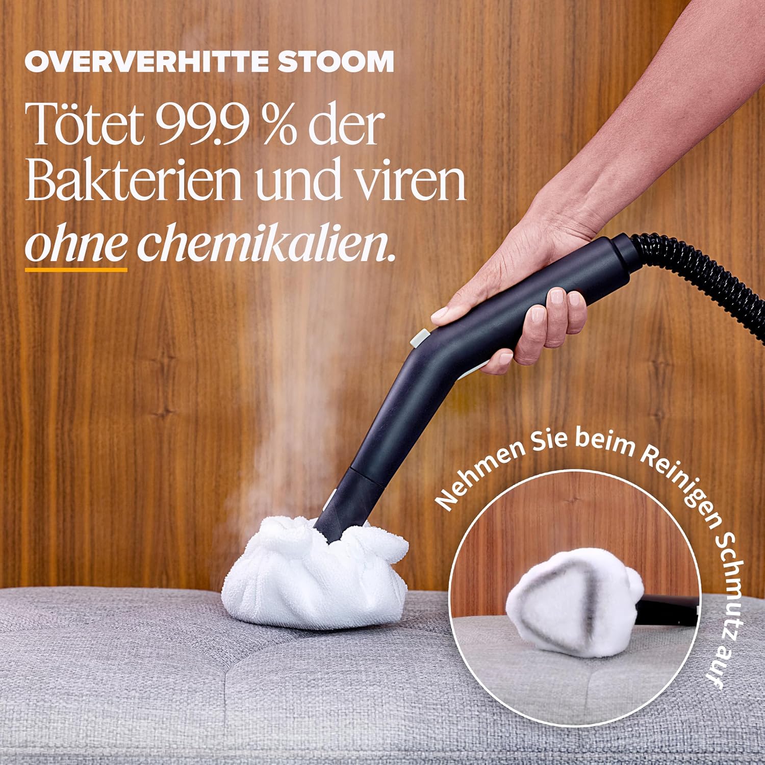 Dupray Neat Dampfreiniger Böden Fliesen Fugen, ohne chemische Reiniger 2 Dupray Neat Dampfreiniger Böden Fliesen Fugen, ohne chemische Reiniger – Bild 2