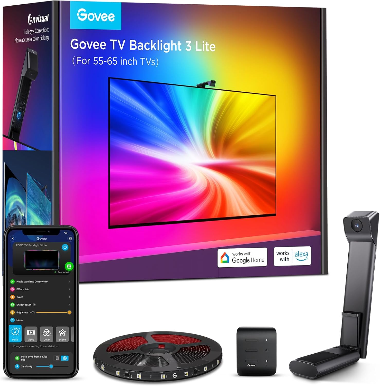 Govee TV-Hintergrundbeleuchtung 3 Lite